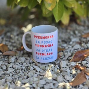 Preumorna za posao šolja
